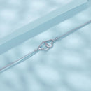 925 Sterling Silver Bracelet with Pavé Setting CZ, 170+50mm Length, White Gold Plated for Women