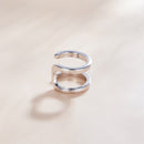 925 Sterling Silver Earrings 1.2*0.8cm with Platinum Plating for Women