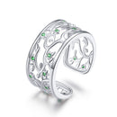 S925 Sterling Silver Pavé Setting CZ Ring