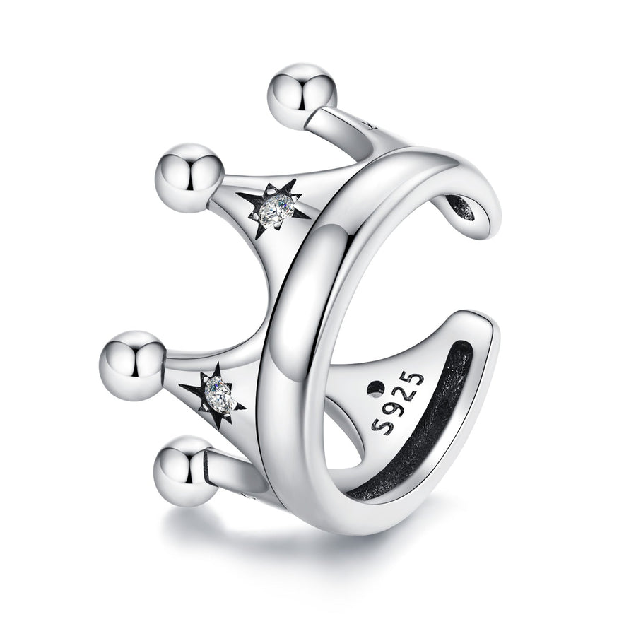 S925 Sterling Silver Earrings with Pavé Setting and CZ