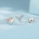 925 Sterling Silver Earrings for Women - 0.6*0.8cm