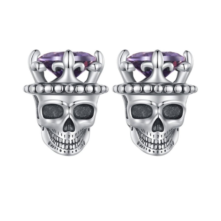 925 Sterling Silver Earrings with Pavé Setting CZ 10*9mm for Women