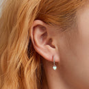 S925 Sterling Silver Translucent Opal Earrings