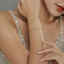 925 Sterling Silver Pavé Setting CZ Bracelet for Women