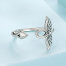 925 Sterling Silver Oxidized Silver Pavé Setting CZ Rings for Women