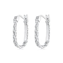 925 Sterling Silver Hoop Earrings for Women