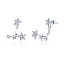 925 Sterling Silver Pavé Setting Earrings for Women