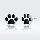 925 Sterling Silver Earrings with Enamel Finish