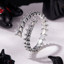 925 Sterling Silver Oxidized Silver Width 0.22-0.37cm Rings