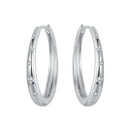 925 Sterling Silver Earrings with Pavé Setting CZ for Women