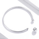 925 Silver Oxidized Pavé Setting CZ Bracelet
