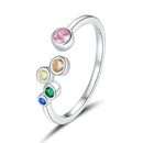 925 Sterling Silver Pavé Setting CZ Ring