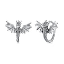 925 Sterling Silver Oxidized Silver Earrings for Women