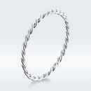 925 Sterling Silver Plated Platinum Ring Size 6.0 for Women