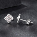 925 Sterling Silver Moissanite 0.8cm Earrings for Women