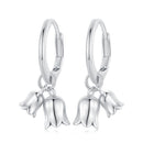 925 Sterling Silver Earrings for Women 20*10mm Oxidized Jewelry