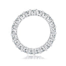 925 Sterling Silver Moissanite 0.1ct Ring Size 6 for Women