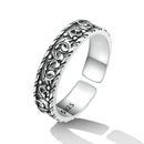 925 Oxidized Silver 0.5cm Ring