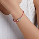 925 Sterling Silver Oxidized Leather Bracelet 17cm for Men