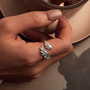 925 Sterling Silver Oxidized 1.7mm Ring for Men
