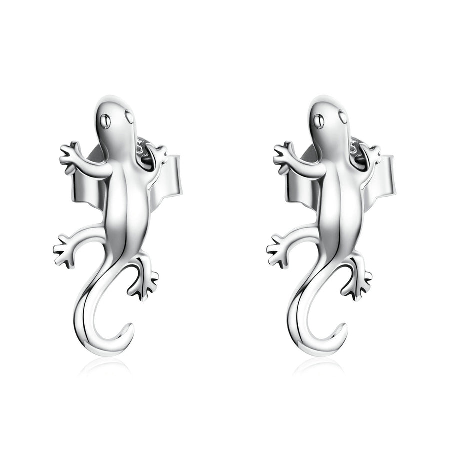 925 Sterling Silver Earrings 1.3*0.6cm for Women