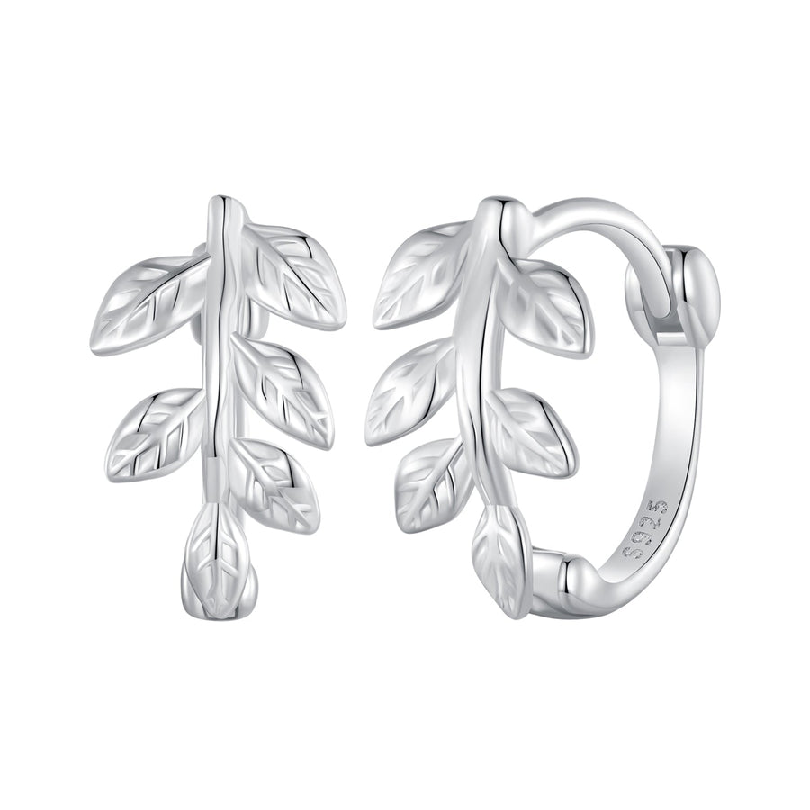 S925 Sterling Silver Earrings for Women 12x7mm