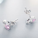 925 Sterling Silver Earrings with Pavé Setting CZ for Women