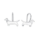 925 Oxidized Silver Earrings 17mm for Women