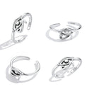 925 Sterling Silver Oxidized Silver Ring