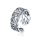 S925 Sterling Silver 0.8cm Width Ring