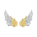 925 Sterling Silver Earrings with White Gold Plating for Women