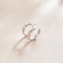 925 Sterling Silver Earrings 1.2*0.8cm with Platinum Plating for Women