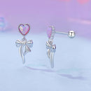 925 Sterling Silver Translucent Opal Earrings for Women