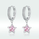 925 Sterling Silver Earrings with Pavé Setting CZ for Women