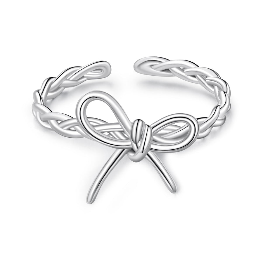 925 Sterling Silver Plated White Gold Minimalist Pendant Necklace for Women