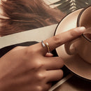 925 Sterling Silver & Plated Gold & Plated White Gold Rings