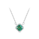 925 Sterling Silver 0.6 Carat Moissanite Pendant Necklace for Women