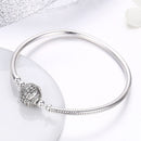 925 Sterling Silver SCB Bracelet Style Nan Size 17.0 for Women