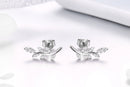 925 Sterling Silver Earrings with CZ