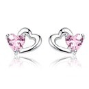 925 Sterling Silver Earrings with Pavé Setting CZ for Women