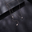 925 Sterling Silver 0.5 Carat Moissanite Necklace for Women