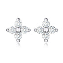 925 Sterling Silver CZ Earrings for Women