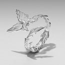 925 Sterling Silver White Gold Plated Rings