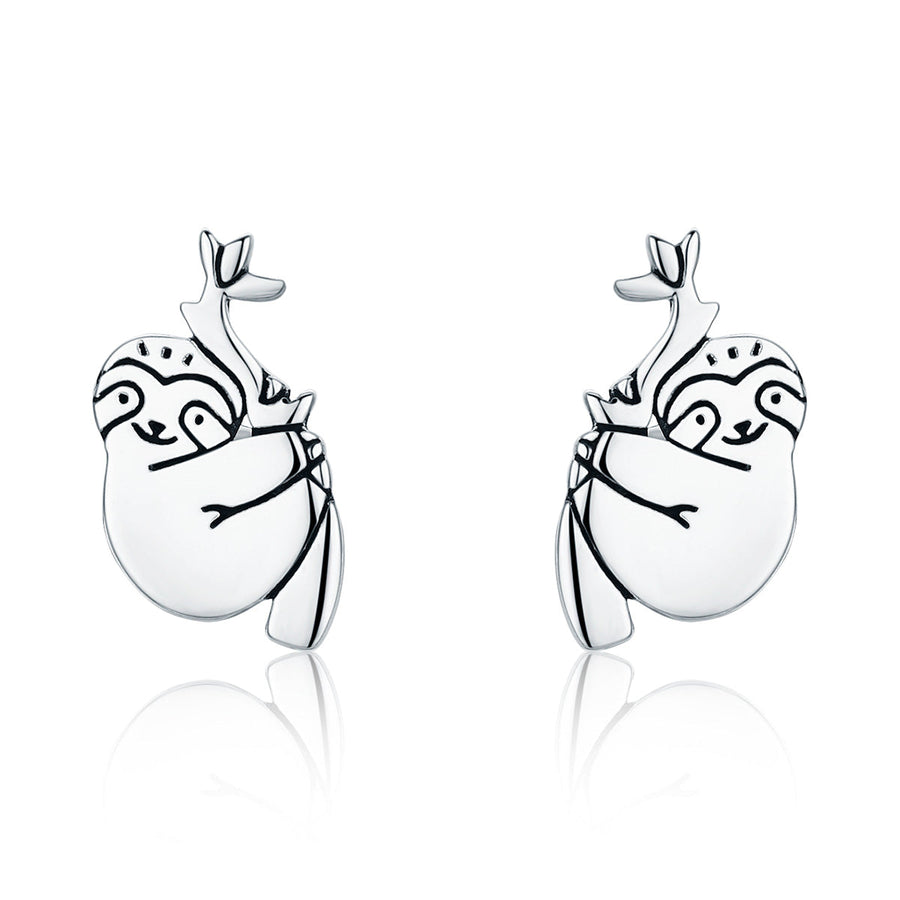 925 Sterling Silver Oxidized Earrings for Women