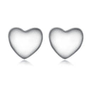 999 Platinum-Plated S925 Silver Earrings