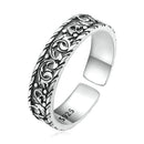 925 Oxidized Silver 0.5cm Ring