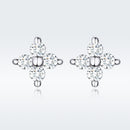 925 Sterling Silver CZ Earrings for Women