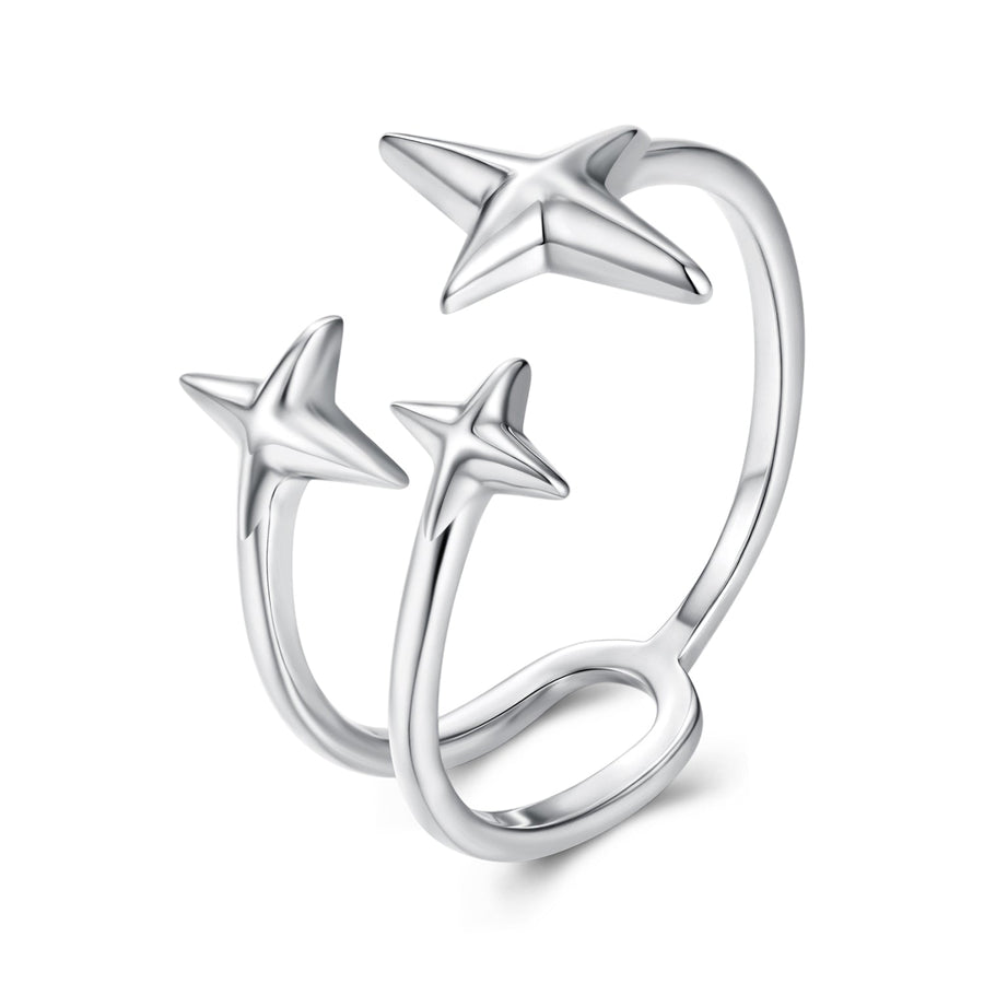 925 Sterling Silver Oxidized Silver Ring for Women