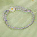 925 Sterling Silver Plated Platinum Deep Seashell Bracelet 24cm Adjustable for Women