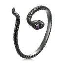 S925 Sterling Silver Black Gold Plated Pavé Setting CZ Ring